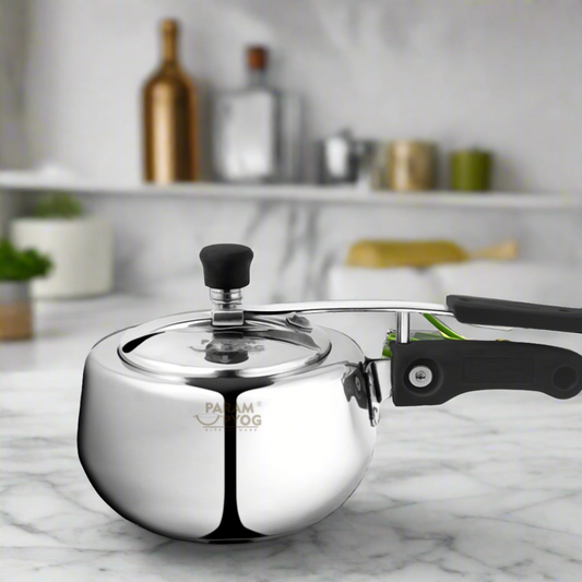 Param Upyog Anant Stainless Steel Induction Pressure Cooker (5 liter)