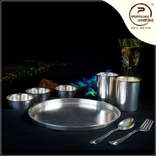 Paramparagat Upyogita Rajsi 11" Single Thali Set