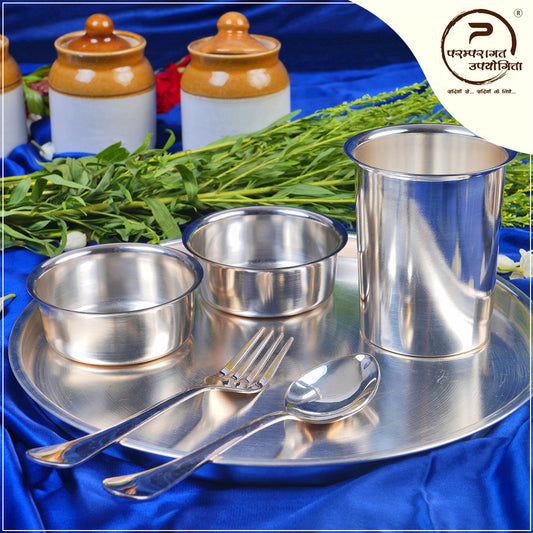 Paramparagat Upyogita Rajsi 13" Dinner Set