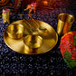 Paramparagat Upyogita Swarna Maharani 13" Pure Brass Dinner Set