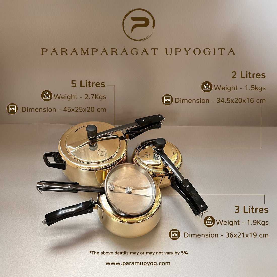 Brass Pressure Cooker