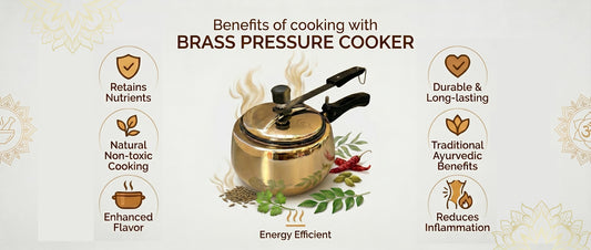 Benefits of Cooking with a Brass Pressure Cooker