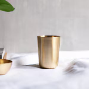 Benefits of using brass drinking glasses