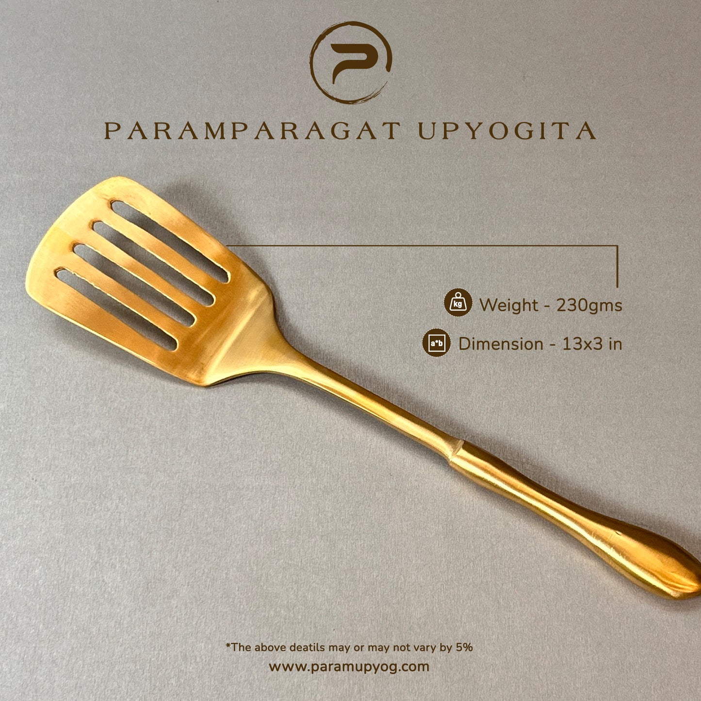 Paramparagat Upyogita Brass Kitchenmate DIne and Cook Set (Set of 8)