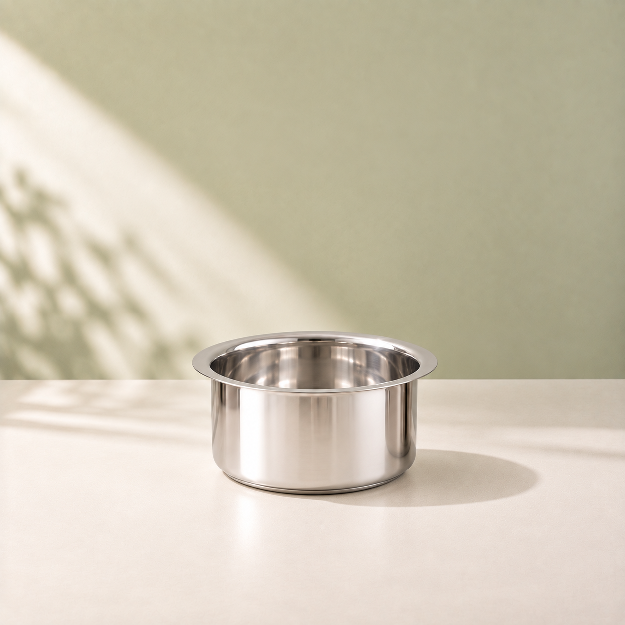 Param Upyog Stainless Steel Induction Bhagona/Patila 900ml
