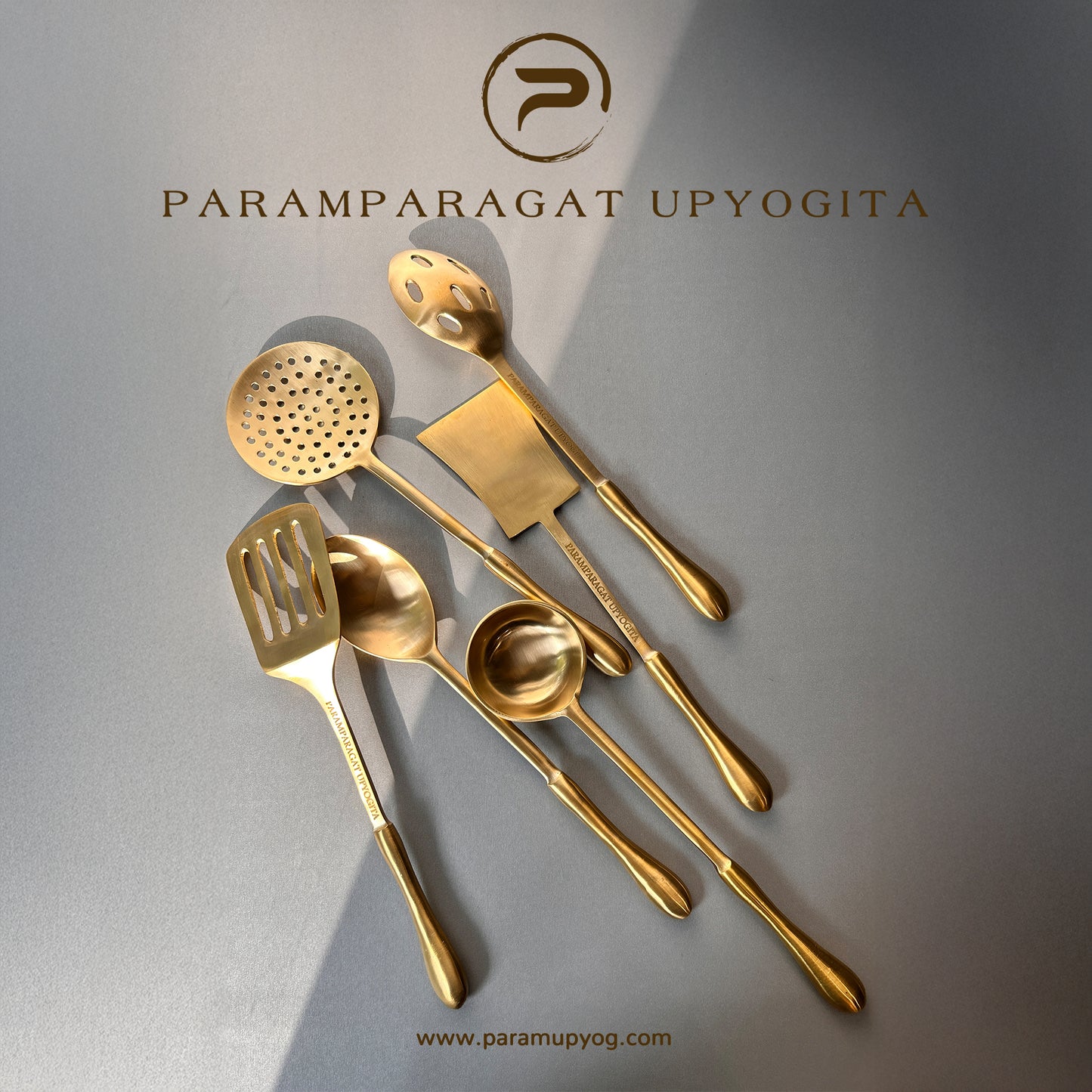 Paramparagat Upyogita Chaitanya  Brass Deep Ladle