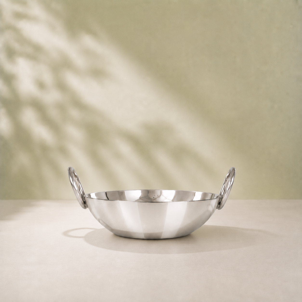 Stainless Steel Induction Deep Kadhai