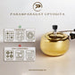 Paramparagat Upyogita Chaitanya Anant Brass Pressure Cooker 2 Liters