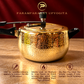 Paramparagat Upyogita Hammered Brass Cooker Handi – 5 Liters