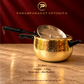 Paramparagat Upyogita Hammered Brass Cooker Handi – 5 Liters