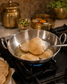 Stainless Steel Induction Deep Kadhai 2.25 Litres - 10"