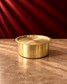 Paramparagat Upyogita Sparsh Hammered Brass Bhagona with Lid and Kalai – 1.5 Liters