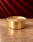 Paramparagat Upyogita Sparsh Hammered Brass Bhagona with Lid and Kalai – 2.5 Liters