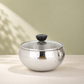 Param Upyog Stainless Steel Double Wall Serving Bowl with Glass Lid