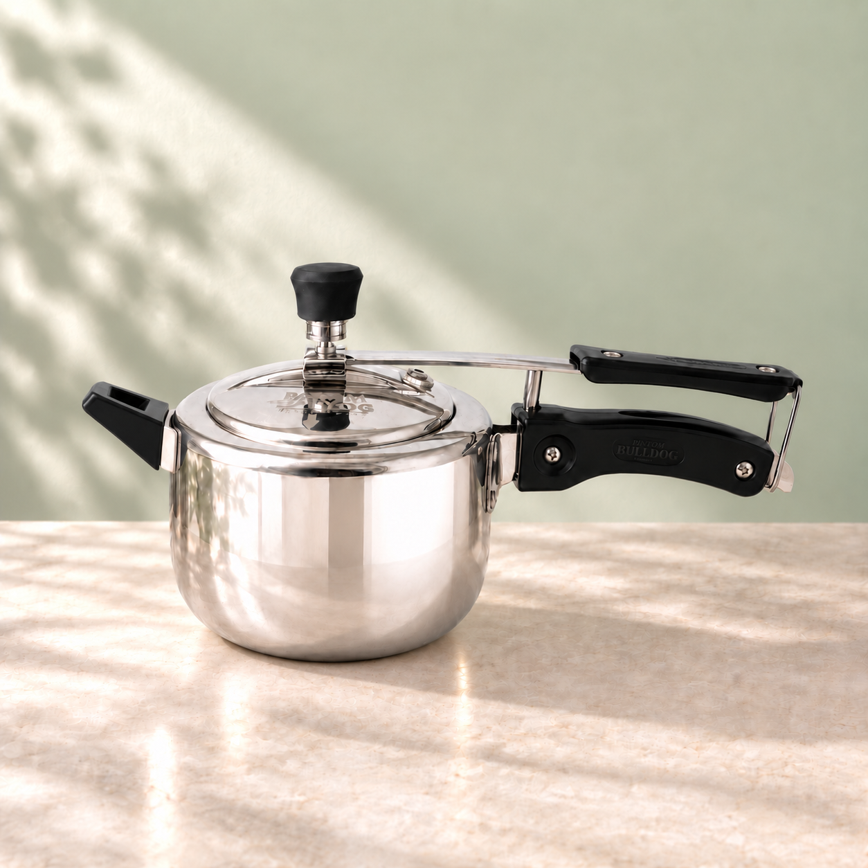 Param Upyog Classic Stainless Steel Induction Pressure Cooker - 6.5 liter