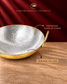 Paramparagat Upyogita Sparsh Hammered Brass Deep Kadhai 2.5mm thick with Kalai 1.5 Liters