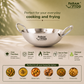 Param Upyog Stainless Steel Deep Kadhai - Mini Size