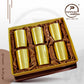 Paramparagat Upyogita Devam Devyani Brass Glass Gift Set with Tin Coating (Kalai)
