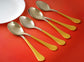 Paramparagat Upyogita Devam Brass Spoons with Tin Coating (kalai)