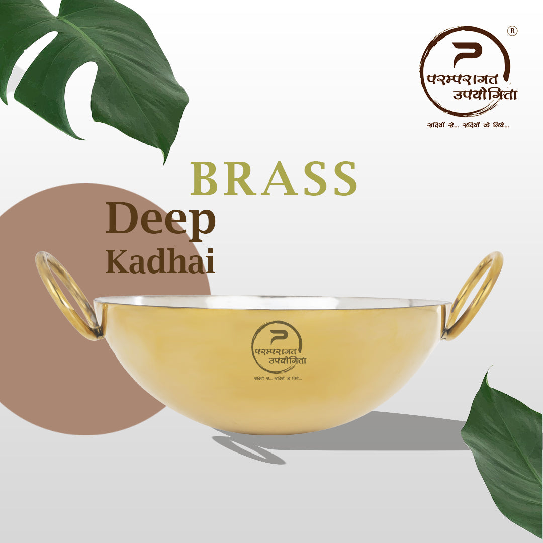 Brass Kadhai Deep kadhai