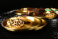Paramparagat Upyogita Swarna Maharani 7" Brass Dessert Plates