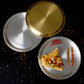 Paramparagat Upyogita Devam Devyani Brass 9" Plate Set with Tin Coating (Kalai)