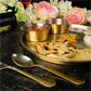 Paramparagat Upyogita Devam Maharani brass 13" Dinner Set with Tin Coating (Kalai)
