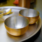 Paramparagat Upyogita Devam Devyani Brass 11" Dinner Set With Tin Coating (Kalai)