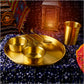Paramparagat Upyogita Swarna Maharani 11" Pure Brass Dinner Set